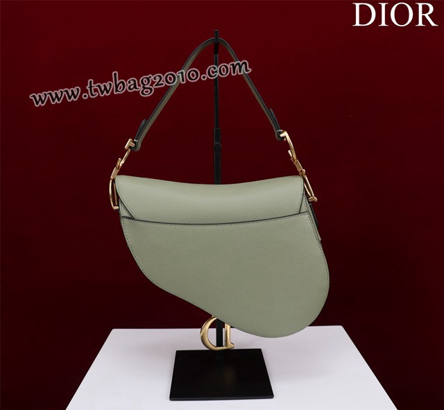 Dior专柜新款迪奥高仿原单长肩带大小号牛皮马鞍包手拎斜挎包 djfk1792
